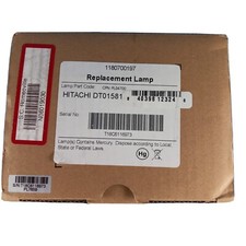 HITACHI DT00581 Projector Replacement Lamp with Original Ushio OEM bulb inside