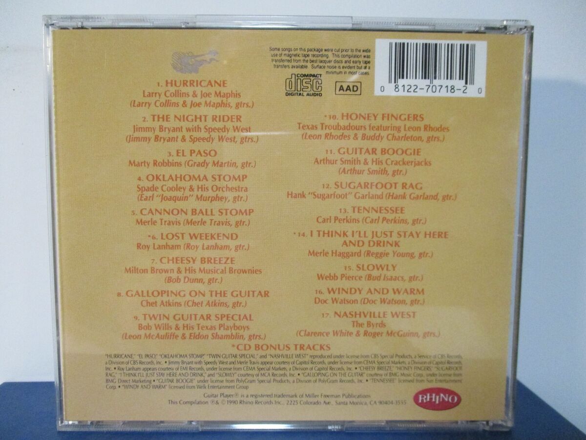 Guitar Player Presents, Legends Of Guitar : Country Vol. 1 Guitar Player Presents, Legends Of Guitar : Country Vol. 1