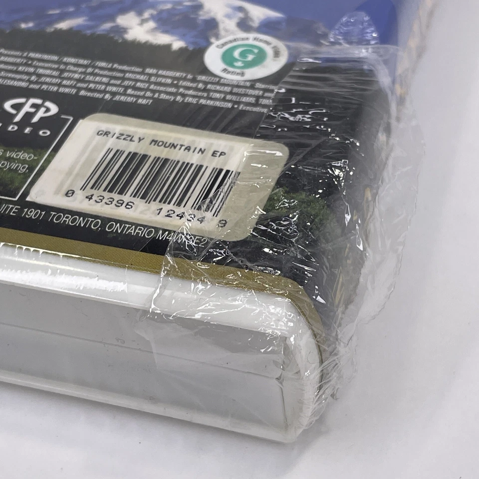 Grizzly Mountain (VHS, 1997) Dan Haggerty Brand New Sealed Foto 4 de 4