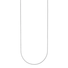 Platinum Solid 0.7mm Box 20 inch Chain Necklace 2.88gram