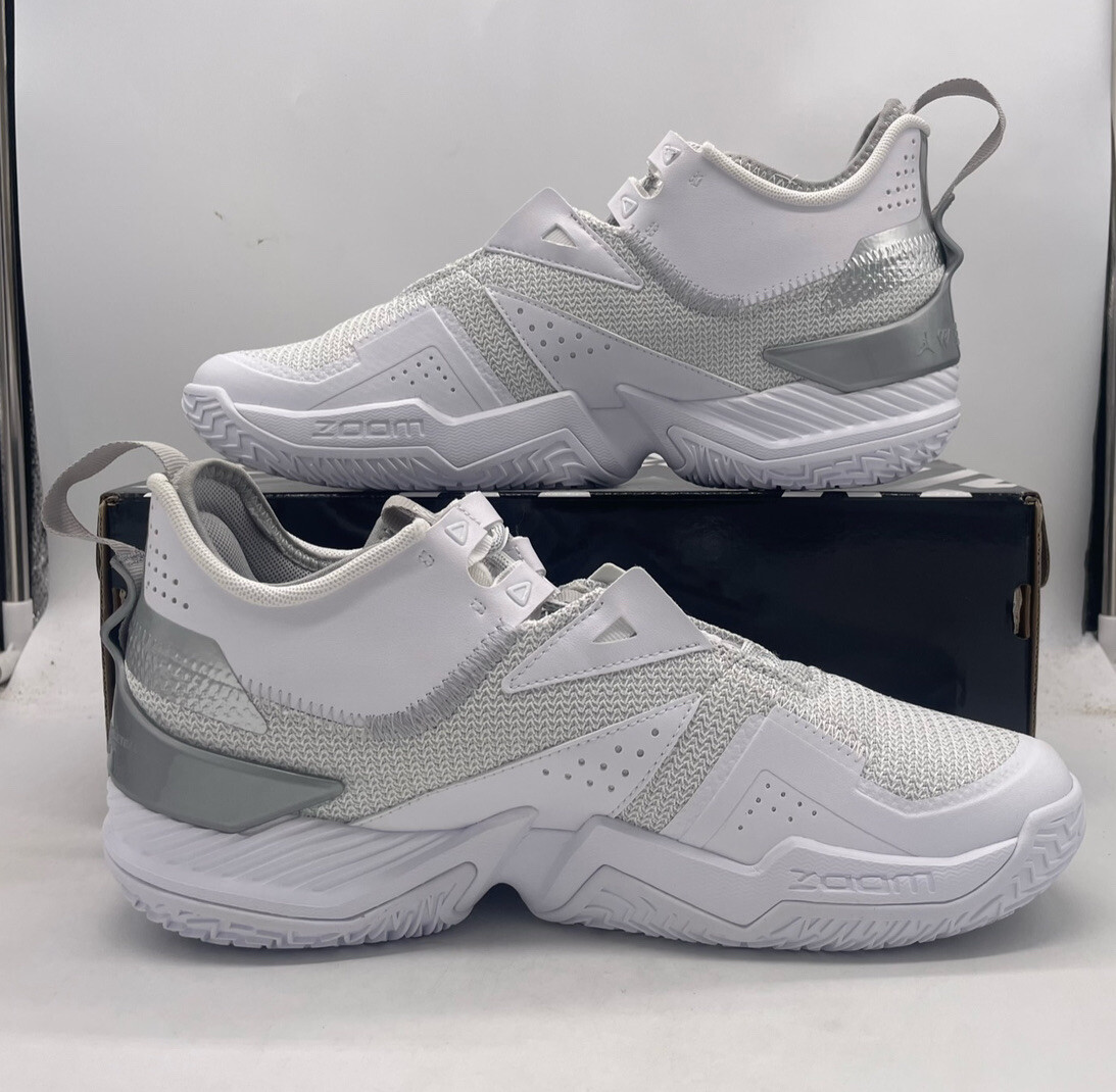 Nike Air Jordan Westbrook One Take White Grey Sneakers