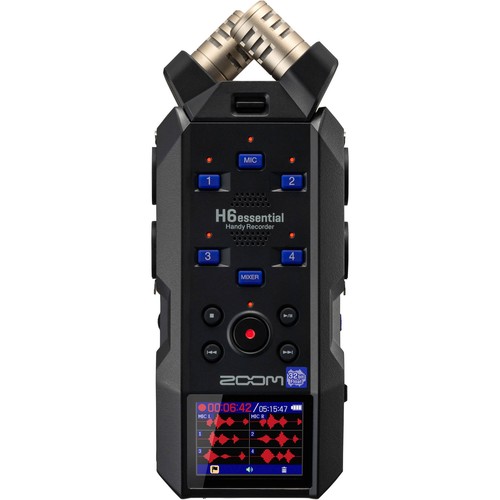 Zoom H6essential 6-Track 32-Bit Float Portable Audio Recorder - Picture 2 of 7
