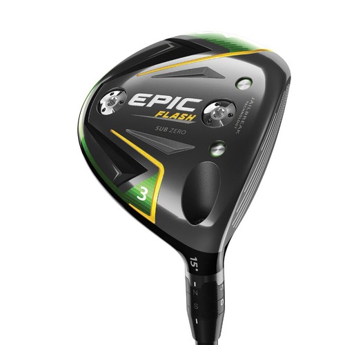 LEFT HANDED CALLAWAY EPIC FLASH SZ FAIRWAY FAIRWAY - 15° GRAPHITE STIFF STANDARD - Picture 2 of 5