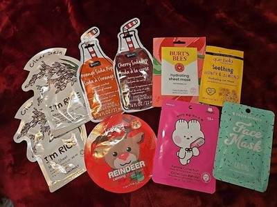 Lot of 9 Sheet Face Mask (Sheet Mask, Facial Mask, and Essence Sheet Mask) NEW