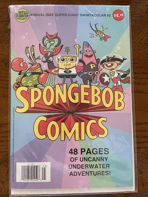 SpongeBob Super Giant Swimtacular #2 Newsstand Comic