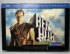 Ben-Hur Blu-ray Disc, 2011, 3-Disc Set, Limited Edition Fiftieth Anniversary...