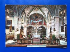 10644 Cartolina Serralunga di Crea (AL) Santuario di Crea Interno Basilica NV