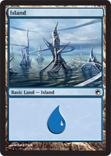 Island (236)~236/249~LP~Scars of Mirrodin~MTG