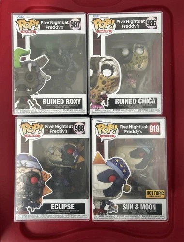 Funko Five Nights at Freddy's Security Breach Pop Lot