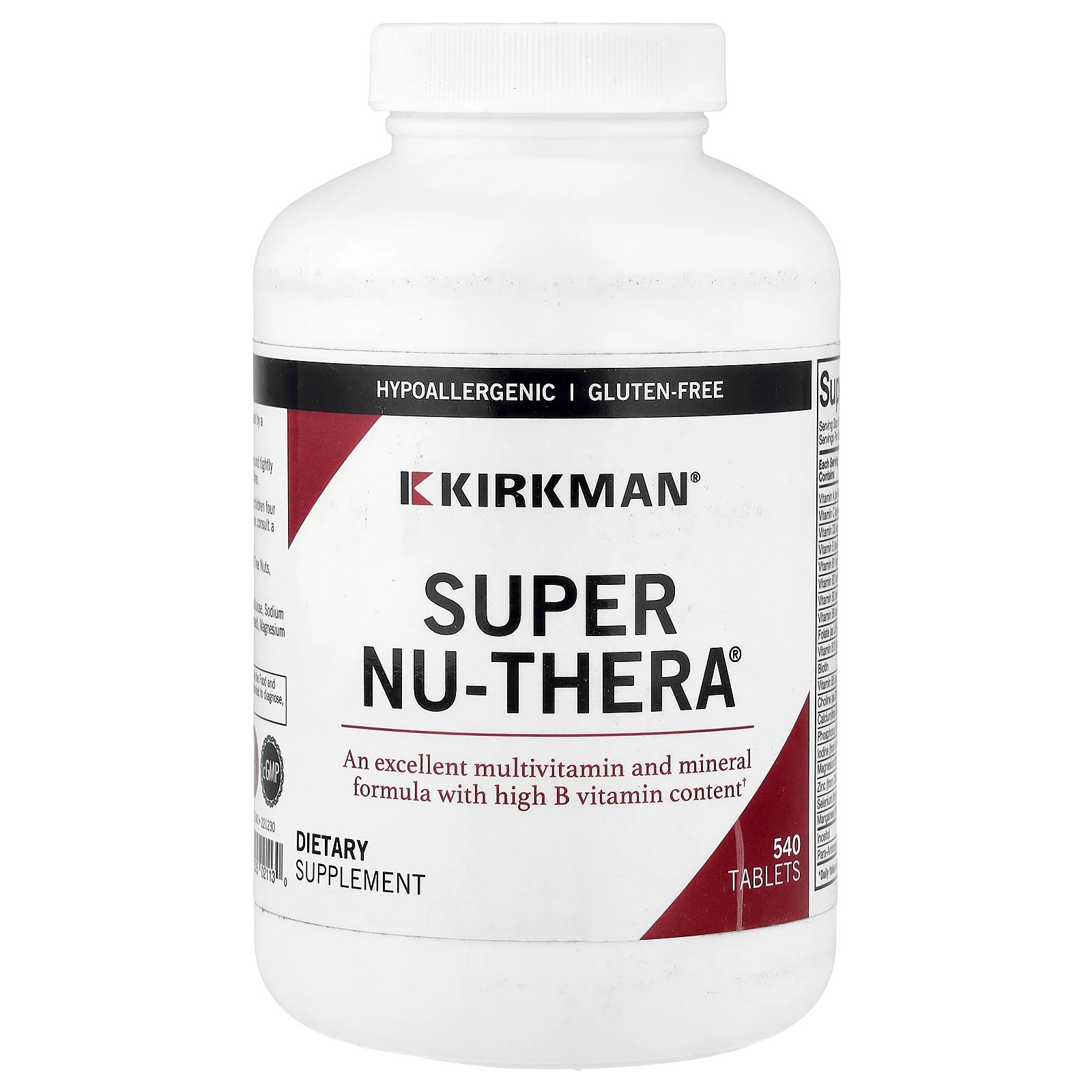 Super Nu-Thera 540 Tablets 13390₽