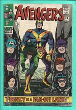 The Avengers #30 Marvel 1966 Goliath Stan Lee 6.0 Capt America Wasp Hawkeye