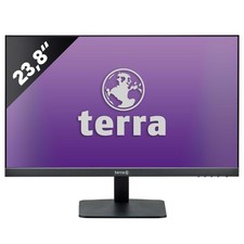 Wortmann Terra 2427 V2 23,8 Zoll Monitor 1920x1080 FHD VA 5ms Schwarz Bildschirm