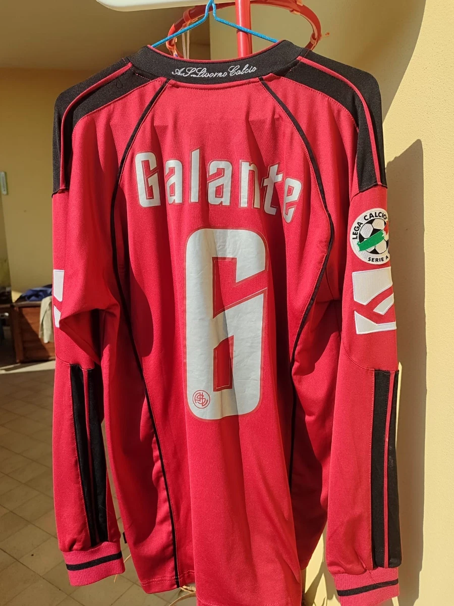 Maillot Livorno Galante – Match Worn 2007/2008 – Legea – Taille Inconnue
