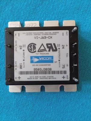 VICOR  VI-JW3-CX  DC-DC Converter 15V 75W 24V 100W