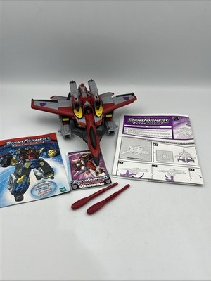 Transformers Armada Starscream Super Con Complete Missiles Instructions 2002