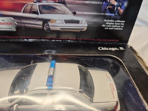 Road Champs 1999 Limited Edition Series #1 Chicago IL Police Cruiser - Bild 3 von 4