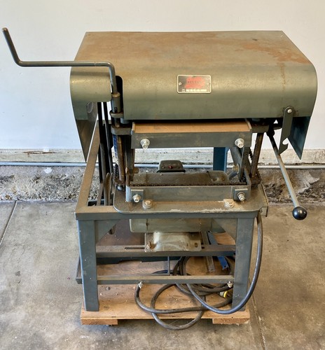 Vintage Belsaw 9103 Wood Planer Machine w/ Dayton 3HP Motor Woodworking