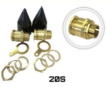 BRASS CY AND SY CABLE GLANDS BRAIDED CXT 20S GLAND PACK 