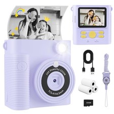 Kids Camera Instant Print Christmas Birthday Gifts Girls Boys Aged 3-12 HD Di...
