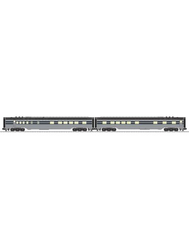 LIONEL NYC 20TH CENTURY LIMITED STATIONSOUNDS DINER 2-CAR PASSAGIER SET 2327330 | Zustand: New
