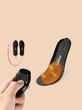 Anniou Remote Control Heated Insoles - Unisex Rechargable Electric Foot Warmer