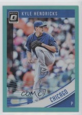 2018 Panini Donruss Optic Aqua Prizm 234/299 Kyle Hendricks #76 fm0