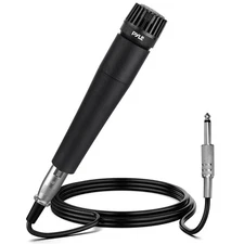Pyle Pro Professional Moving Coil Dynamic Handheld Microphone - Black PDMIC78