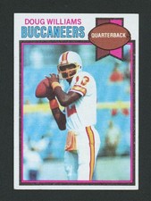 1979 Topps Doug Williams Rookie Card #48 - Tampa Bay Buccaneers - Hall of Fame. rookie card picture