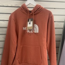 The North Face Circular Design Pullover Hoodie Women’s L Orange