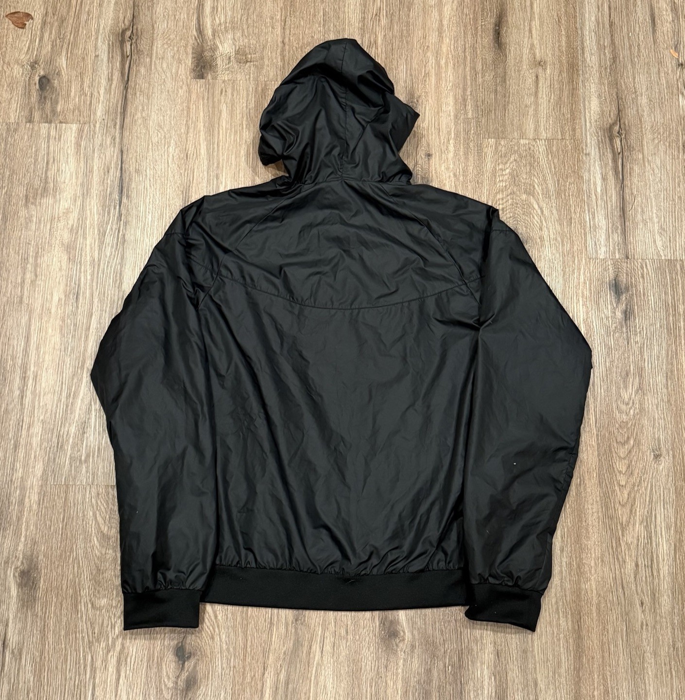 SACAI X NIKE Giacca donna Nike Sportswear Windrunner full zip con cappuccio nera taglia media