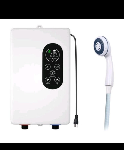 Electric Tankless Water Heater Instant Hot Shower Kitchen Heater 110V 3400W USA!
