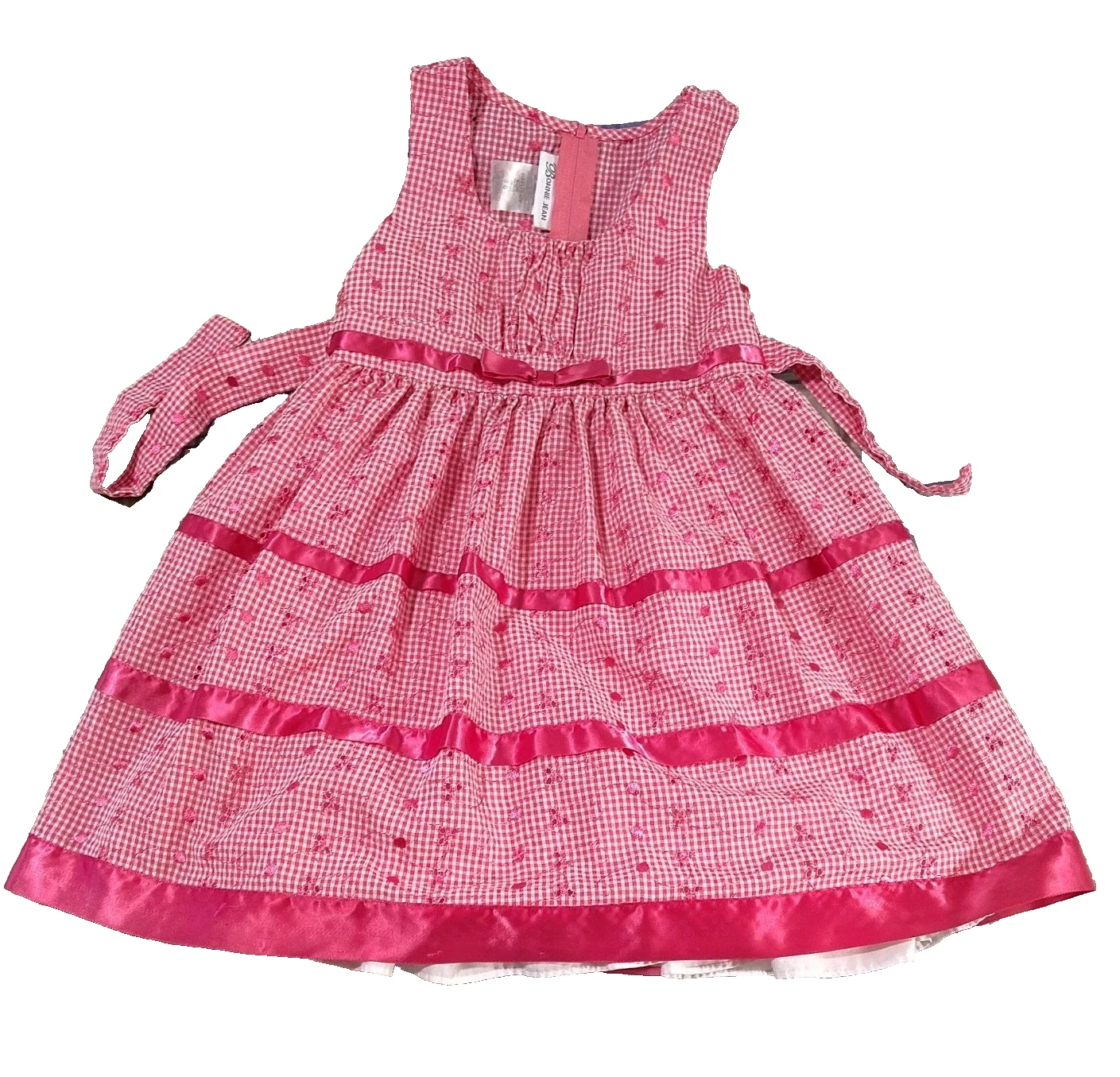 Bonnie Jean eyelet pink dress size 6
Opens in a new window or tab