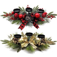 Tealight Candle Holder Table Decoration Christmas Table Centrepiece Votive Xmas