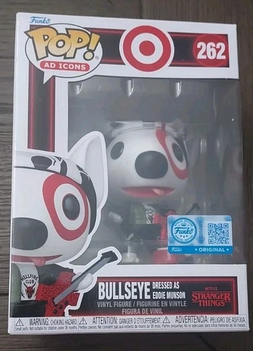 Funko Pop! Ad Icons #262 Stranger Things Bullseye Dressed as Eddie Munson Target