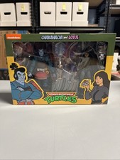 NECA Teenage Mutant Ninja Turtles Chakahachi & Lotus 2 Pack Figure Set New