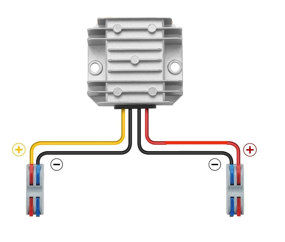 DC 24V to 12V 5A-30A 240W DC to DC Step Down Converter Regulator Supply IP67 - Image 4 of 4