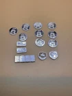 Mixed 1 Gram  .999 Fine Silver Bars & Rounds – Lot – Random Designs  (17 Grams)