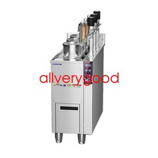 3-Heads Electric Noodle Cooker Food Pasta Cooking Machine Automatic Lifting 220V