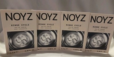 NOYZ Rinse Cycle Eau De Parfum Unisex Fragrence 4 Sample Bundle 