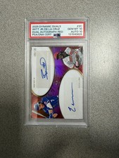 2025 Topps Dynamic Duals Bobby Whitt Jr. / Elly De La Cruz Autographed #2C /10