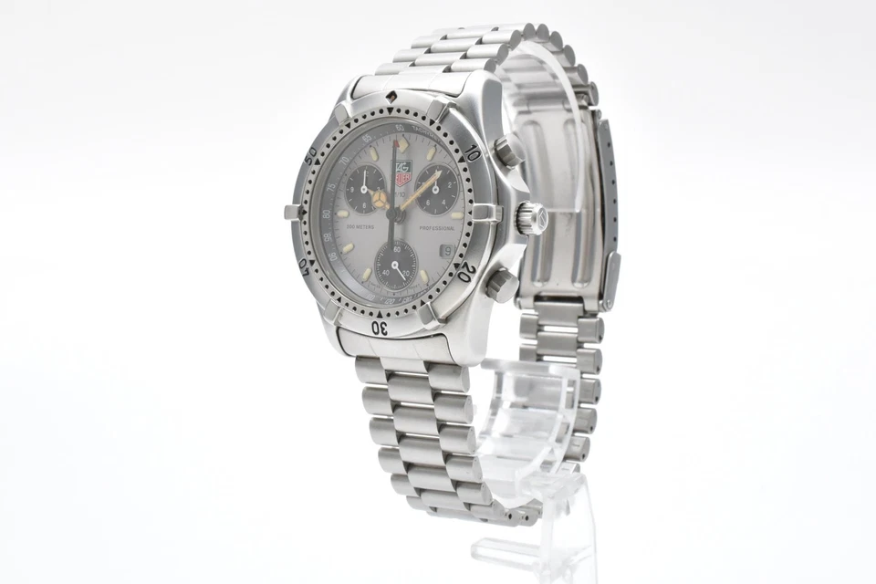 [COMO NUEVO] TAG Heuer 2000 Profesional 560.206R Cronógrafo 39mm Reloj de Cuarzo para Hombre Foto 2 de 4