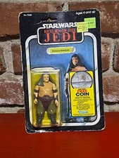 1983 Star Wars Return of Jedi 77 Back Rancor Keeper Action Figure.