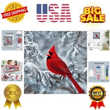 Diamond Painting Kits for Adults, Cardinal 5D DIY Diamond Art Kits for Beginn...