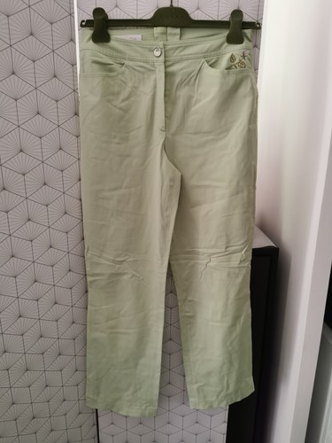 Escada, Pantalon vert clair Escada