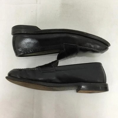 Alden Shoes 981 Penny Loafers Men's Size US 8 C/E Black Leather
