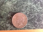 1923 Peace Dollar (lt grn/yellow)
