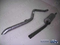 Auspuffset Ab DPF für Ford Transit + Tourneo 2.2 Tdci Lang 2013-2016