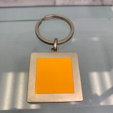Vintage Veuve Clicquot Promotional Square Keychain