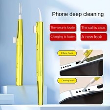 Phone Speaker Charging Port Cleaning Kit Brush Dust Plug for iPhone Samsung 1PC