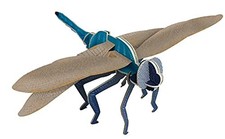 Build Your Own Beautiful Dragonfly - Pull Tab Flapping Wing Action - Eco Friendl